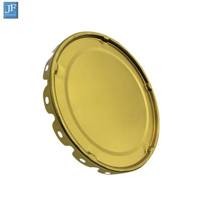 China Tin Can Components Chemical 15-20L Pail Lug Cover White Paint Can Tin Drum Lid Accessories for sale