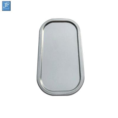 China Tin Can Assembly Accessories Square Custom Made Chemical Tin Can Top and Bottom Engine Oil Can Component for sale