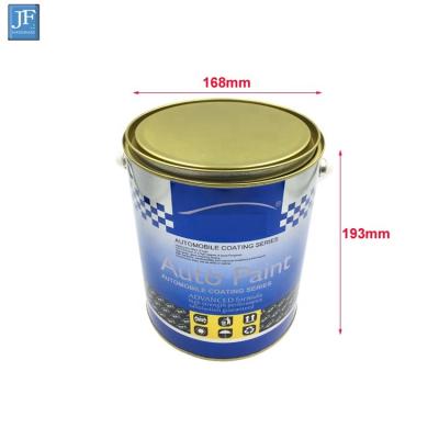 China Paint 1 Gallon Pain Cans 4 Liter Tin Cans With Handles for sale