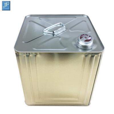 China Square Metal Tin Can Engine Oil Bucket 10 Liter Engine Oil/Liter Empty for sale