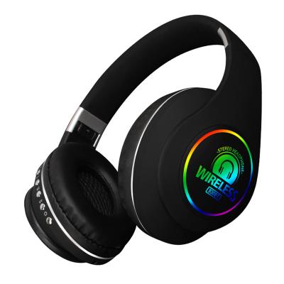 China Powerful Bass SNHALSAR 930BT Stereo Radio Led Party Headset Custom Logo Mobile Phones Wireless Led Gaming Headset Earphone for sale