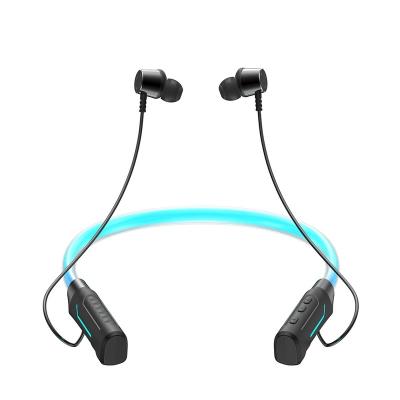 China JG4 Neckband Neckband Neckband BT Earbuds Wireless Neckband Earphone Headset Stereo BT Earphones With Led Light for sale