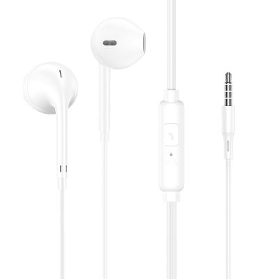 China SNHALSAR In-Ear Wired Macron Color Wired Earphone With MIC 3.5mm Jack Mobile Earphone Cable Earbuds for sale