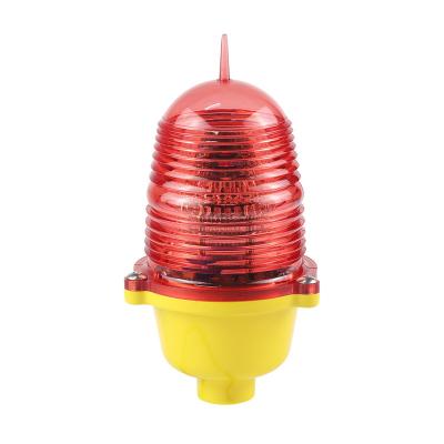 Κίνα Aluminum Alloy Aviation Steady Burning Red Single Obstruction Light / Low Intensity Aviation Obstruction Light προς πώληση