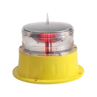 China FAA ICAO L810 LED Solar Obstruction Light / Aircraft Aluminum Alloy Warning Light zu verkaufen