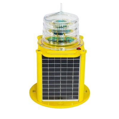 Chine Aluminum Alloy Professional Design Solar Medium Intensity Aviation Obstruction Light for Chimney Tower Building à vendre