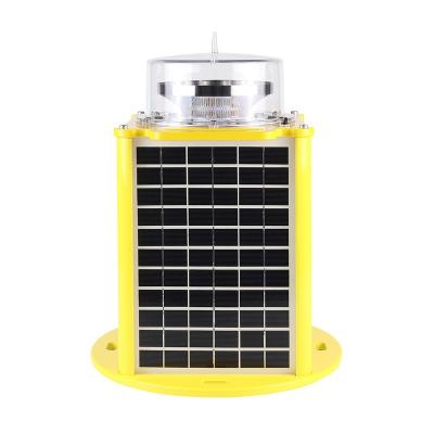 China Aluminum Alloy Aviation Obstruction Light Solar Led High Intensity Obstruction Light for sale