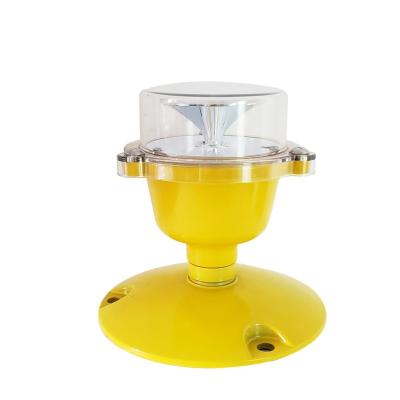 中国 Aviation Aluminum Alloy Regular Burning Red Single Obstruction Light / Dimmable LED Warning Light For Tower 販売のため