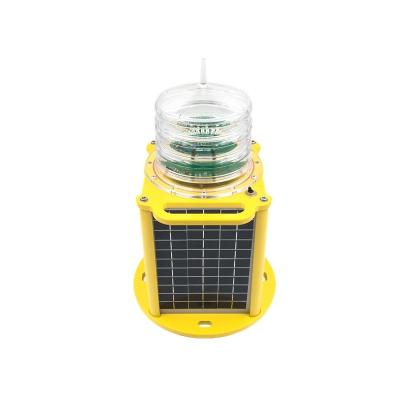 China Portable Specialized Solar Light LED Marine Lantern Channel Warning Emergency Flash Code Solar Beacon Light en venta