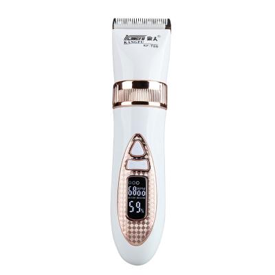 China 3 Hours/Five Refilling Electric Hair Cutter Barber Hair Clipper Low Vibration Digital Trimmer Adjustment From 0.8mm To 2.0mm for sale