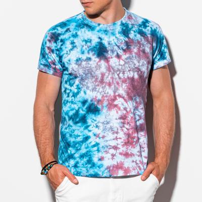 China QUICK DRY Custom Multi Type High Quality Tie Dye Shorts And T Shirt Set With Logo for sale