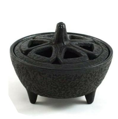 China Viable Low Price Tiny Black Cast Iron Censer for sale