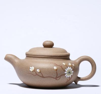 China Viable Chinese Yixing Clay Zisha Fanggu Pot Genuine Purple KungfuTeapot Infusers Christmas Gift For Loose Tea for sale