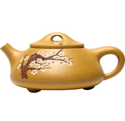 China Viable Purple Clay Teapot Chinese Style Zisha Pot Kungfu Teapot Jingzhou Shipiao Pot For Christmas Gift for sale