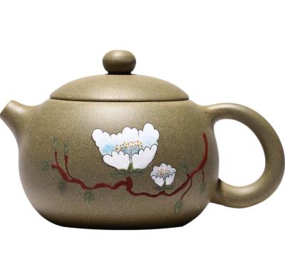 China Viable Christmas Gift Purple Clay Xishi Teapot Purely Handmade Zisha Pot Yixing Teapot for sale