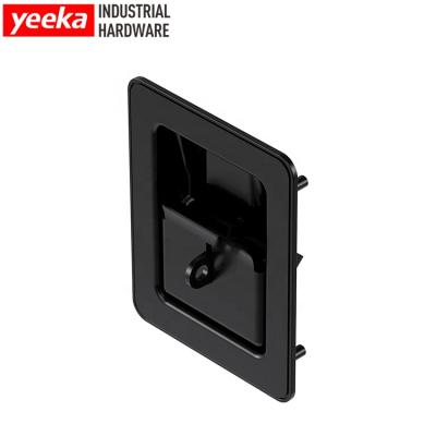 China YEEKA truck 1702-00-10 hardware pallet lock housing galvanized, handle panel lock with padlockable, toolbox latch for sale