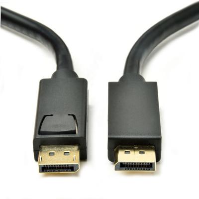 China Custom Computer HD Supplement 1.4 8k Audio Video Adapter Switch DP Displayport Cable Male To Male For HDTV Monitor for sale