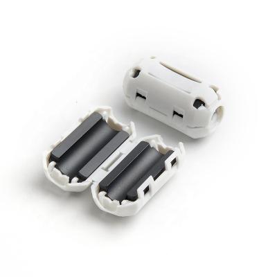 China Speaker Magnet Black/White/Gary Ferrite Ring Core Clasp Magnetic Filter To Noise Suppressor For 3mm/5mm/7mm/9mm/13mm for sale