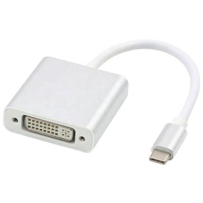 China Aluminum COMPUTER Case For 2017 MacBook Pro / Samsung Galaxy S8 USB 3.1 Type C To DVI Adapter for sale