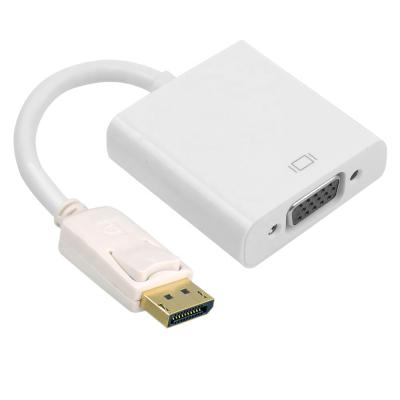 China COMPUTER DP Displayport port to VGA (post to femail) adapter cable male to male converter for sale