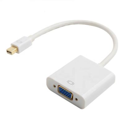 China COMPUTER Mini Displayport DP to VGA Cable Adapter 15CM Male to Female 1080P for sale