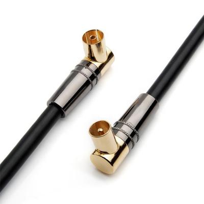 China 90 Degree Shell Female Male Multimedia To Female rg6 jumper sma assembly coaxial cable for sale