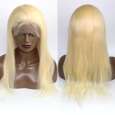 China Healthy Natural Glueless 360 Lace Frontal Wig 613 Blonde Virgin Hair Full Lace Front Wig,Brazilian Hair Full Lace Front Wig Wholesale for sale