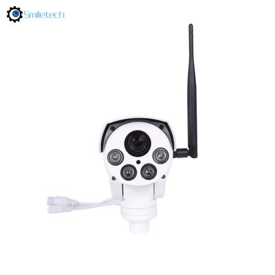 China Mini starlight 5MP WIFI PTZ bullet waterproof IP66 5X optical zoom 2.8-12mm lens surveillance camera for sale