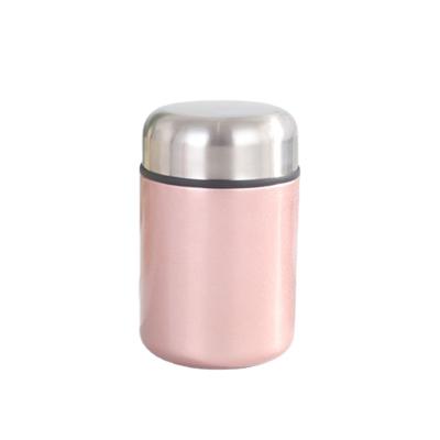 China 2021 new sustainable selling products 380ml double wall stainless steel food thermal jar customized with lid for sale