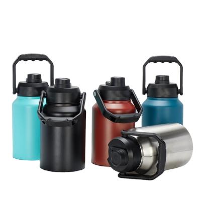 China Large Capacity 64oz Sustainable Vacuum Insulated Thermos Double Wall Stainless Steel Water Bottle For Outdoor for sale