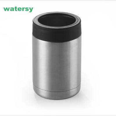 China Hot Selling Minimalist Summer 12oz Can Cooler Beer Double Wall Insulated Stainless Steel Tumbler Box Cooler for sale