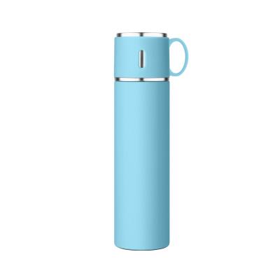 China New Product 420ML Double Wall Stocked Vacuum Insulated Stainless Steel Upright Flask Thermos for sale