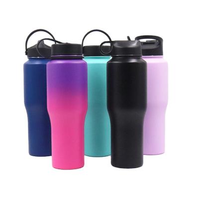 China Amazon Sustainable Success Custom Insulated Water Bottles Double-Wall Vacuum Stainless Steel Sport Bottle for sale