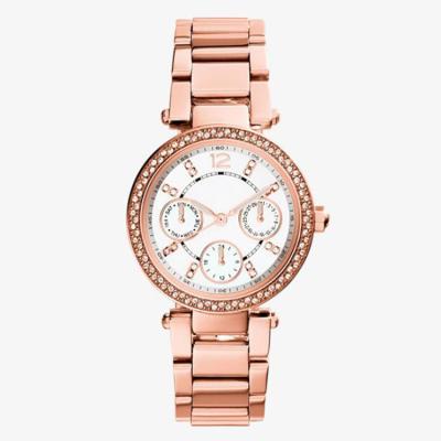 China Lady Watches 2021 Stainless Steel Water Resistant 50M Waterproof Relojes Elegantes for sale