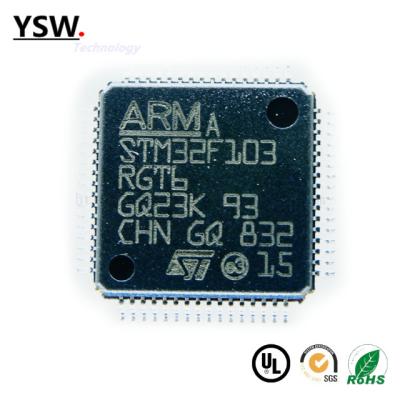 China Original Package LQFP-64 Microcontrollers Voltage Regulator IC Logic IC STM32F103RGT6 STM32F103RGT6 8 Bit Driver IC for sale