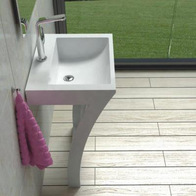 China Durable Hot Selling Solid Outdoor Sink, Modern Bathroom Hand Free Sink PW11 for sale