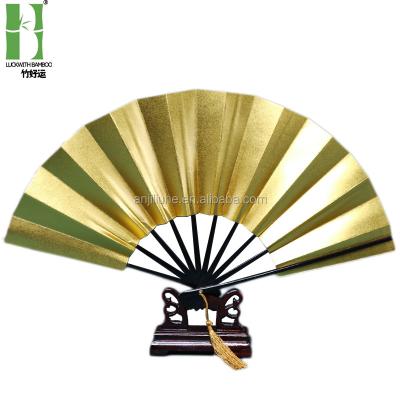 China Japan Newcomer Japanese Golden Hand Fan for sale