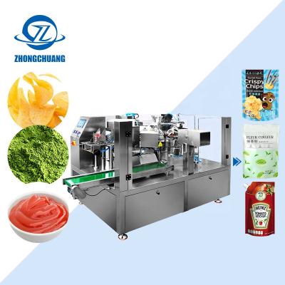 China Food Nitrogen Filling Sugar Powder Detergent Packaging Machines Meal Plastic Wrap Sachet Packing Machine for sale