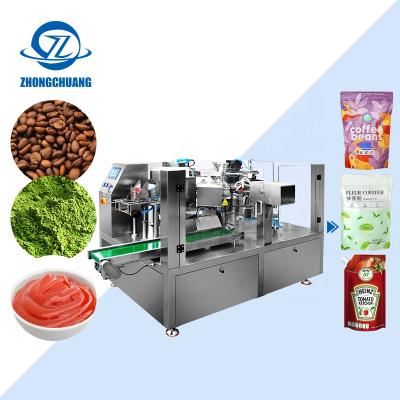 China Automatic Food Masala Packing Powder For Spice 1Lacks Electric Rice Price Pouch 1 Kg Machine To Pack Vertical Bagging Machine for sale