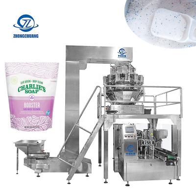 China High Level Automatic Sachet Detergent Weighing And Filling Soap Packing Powder Washing Powder Packing Machine for sale