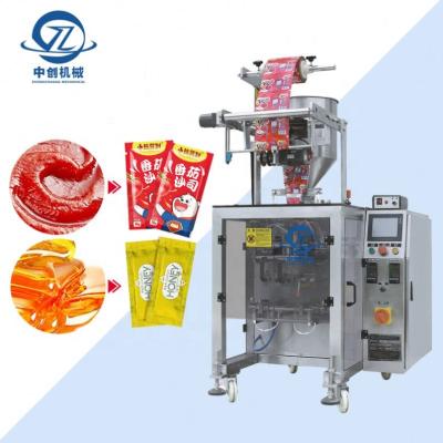 China Food Liquid Liquid Sachet Filling Packaging Sealing For Snacks Pouch Packing Granular Packing Machine for sale