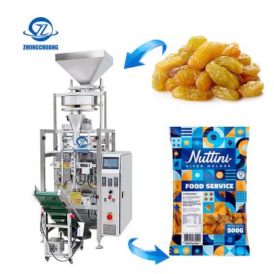 China High Level Automatic Ziplock Oatmael 1kg Bag Premade Puffed Granola Cereal Packing Machine Sugar Beans Seeds Filling Rice Muesli for sale