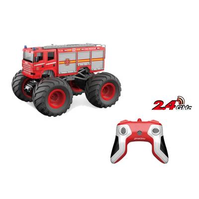 China 2021 Hot Sales Bus Big Fo Toy Hobby 2021 RC Car Super Wheel Racing Car 2.4G RC Car For Kids Quality With Light And Sound for sale