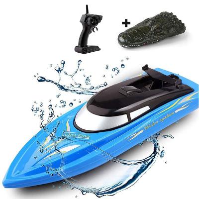 China Prank Toys Wholesale Remote Control Boats Funny Prank Boat Novelty RC Speed ​​Boat Gags Simulation Prank Toy Electric Shark Toys For Kids for sale