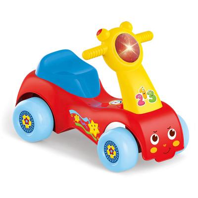 China Ride On Baby Toy New Educational Children's Toy Baby Walker Swing Car Balance Car Motorcycle Small Ride On Cars For Toddler Children With Music Lights for sale