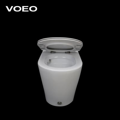 China Double-Flow Ceramic Sanitary Ware Bathroom Toilet Without Water Tank for sale