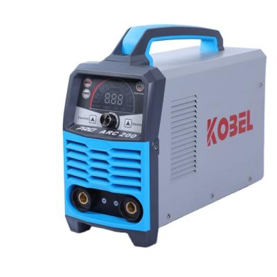 China Gasless Easy To Use Arc Welder Dual Volt 110/220v Inverter 200 Ampiere Arc Welding Machine Mma-200 Welding Fixture for sale