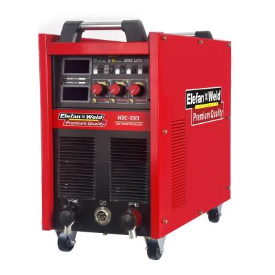 China Stable Arc Welding Quality Assurance IGBT Inverter MIG Machine Gas Shielded NBC 500 MIG Industrial Welders for sale