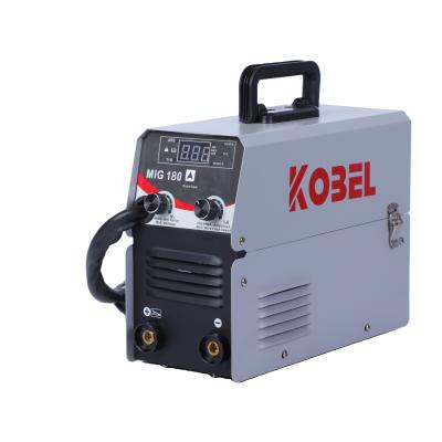 China New Portable Gasless No Gas MIG Mag Welding Machine 3 in 1 Function Use for MIG Mag 180 Welder for sale