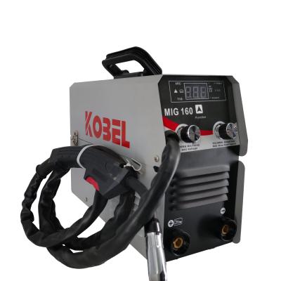 China Stable Portable Arc Welding MIG Welding Machine 110V IGBT MIG Welder with Torch and 1kg Wire for sale